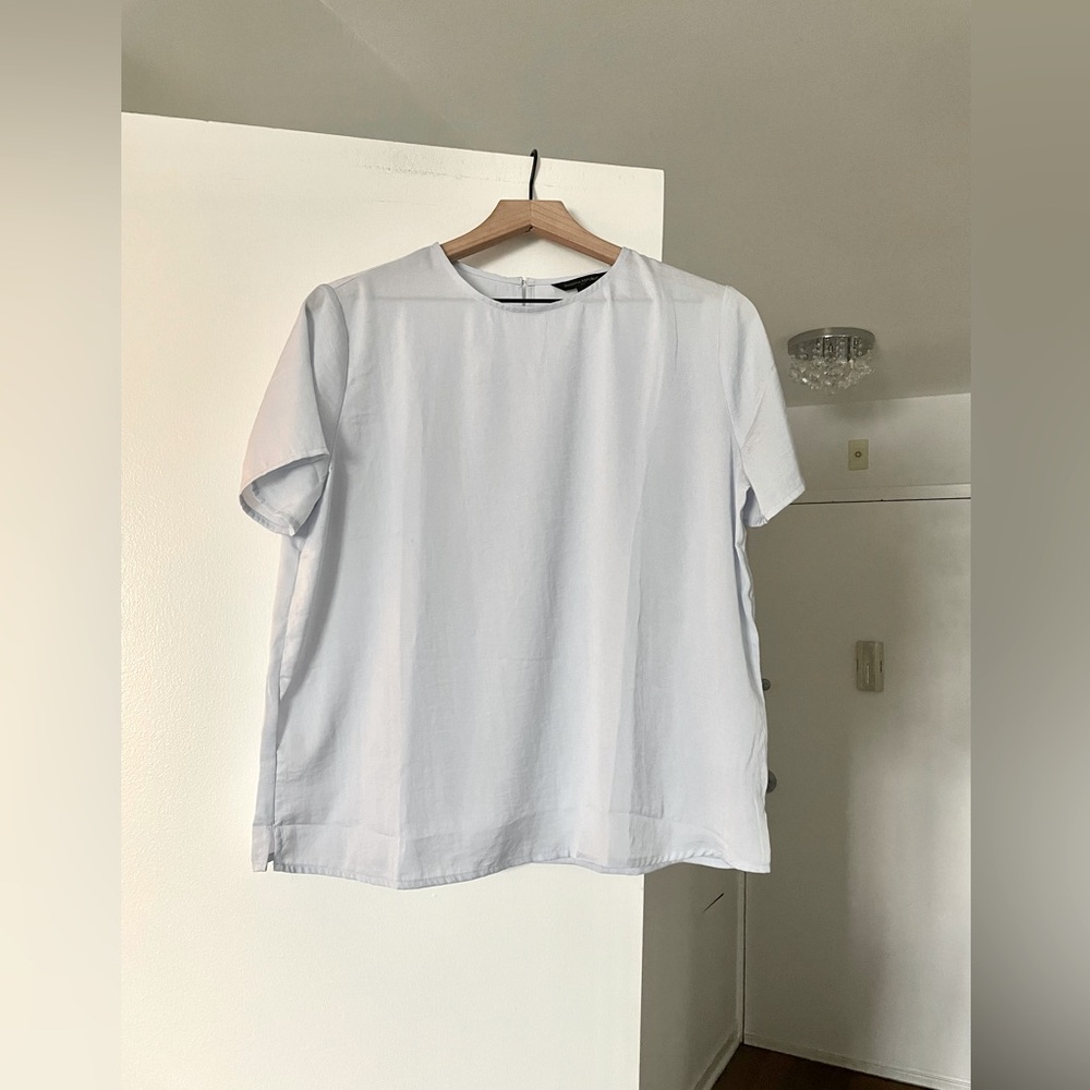 Banana Republic Blouse in Baby Blue M New